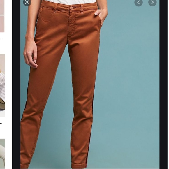 Anthropologie Pants - Anthropologie Relaxed Chino Pants